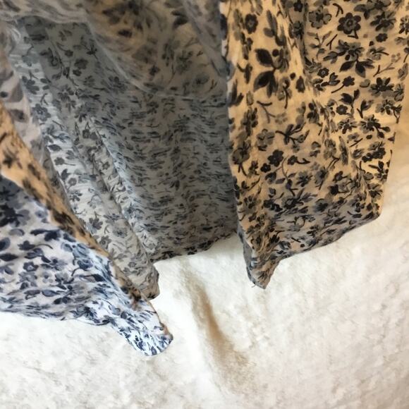 Lucky Brand Blue Floral Tank Top - Picture 5 of 8